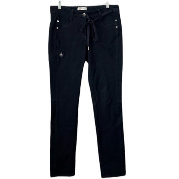 VDP Club Black Cargo Utility Jeans Pants Size 44/8
